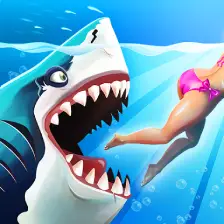 تحميل لعبة القرش Hungry Shark World مهكرة 2026 مجاناً