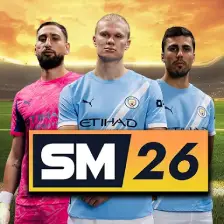 تحميل لعبة Soccer Manager 2026 مهكرة للأندرويد APK مجاناً